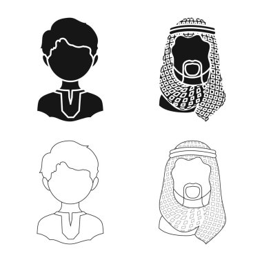 Kopyacı ve ikamet işareti yalıtılmış nesne. Kopyacı ve hisse senedi için kültür vektör simge kümesi.