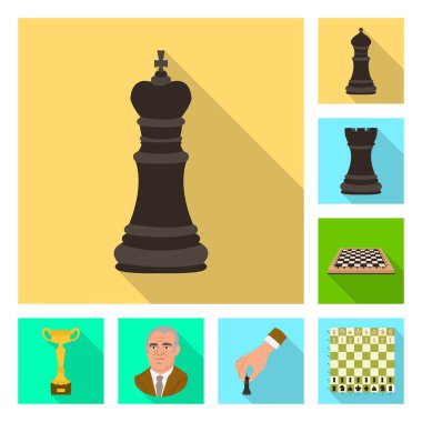 Şah mat ve ince sembolü yalıtılmış nesne. Şah mat ve hedef hisse senedi simgesi için web topluluğu.