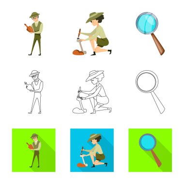 Hikaye ve öğeleri simge vektör tasarımı. Hikaye ve öznitelikleri koleksiyonu stok web simgesi.