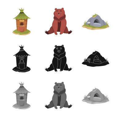 Doğa ve eğlence simge vektör tasarımı. Doğa ve eğlence hisse senedi simgesi için web topluluğu.