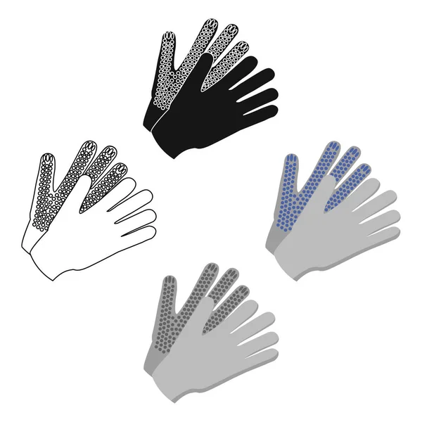 Handschuh-Symbol der Vektorillustration für Web und Mobile — Stockvektor