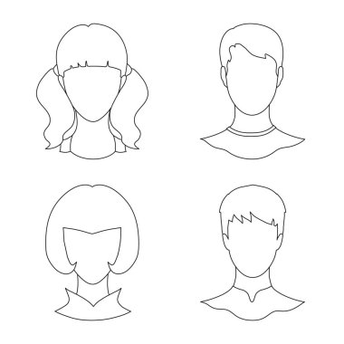 Profesyonel ve fotoğraf logo vektör Illustration. Profil stok vektör çizim ve profesyonel topluluğu.
