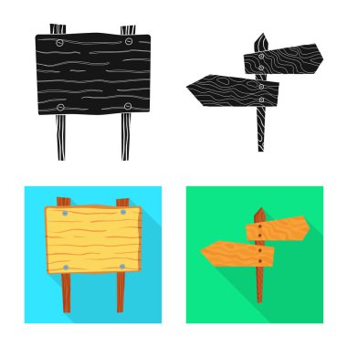 Ham vektör çizim ve orman oturum açın. Ham topluluğu ve parke hisse senedi vektör çizim.