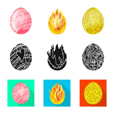 Hayvan ve tarih öncesi sembolü yalıtılmış nesne. Hayvan ve sevimli hisse senedi simgesi için web topluluğu.