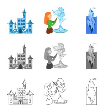 Doku ve donmuş simge vektör tasarımı. Doku ve web için şeffaf hisse senedi simgesi.