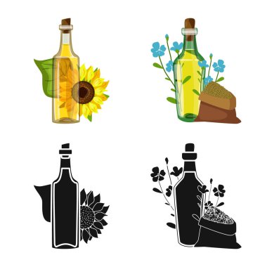 Sağlıklı ve sebze simge vektör tasarımı. Tarım hisse senedi vektör çizim ve sağlıklı topluluğu.