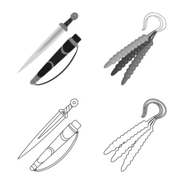 Kültür ve gezi simge vektör tasarımı. Kültür ve özgünlük hisse senedi vektör çizim seti.