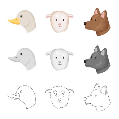 Tarım ve logo yetiştiriciliği vektör tasarımı. Tarım ve organik hisse senedi vektör çizim.