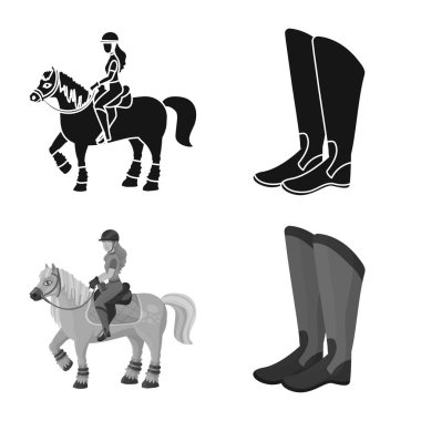 Vektör çizim ekipmanları ve logo sürme. Hisse senedi için ekipman ve rekabet vektör simge kümesi.