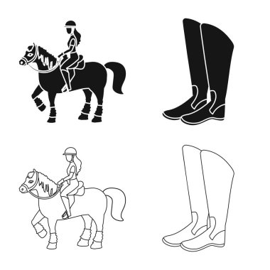 Ekipman ve logo sürme yalıtılmış nesne. Web için ekipman ve rekabet hisse senedi simgesi kümesi.