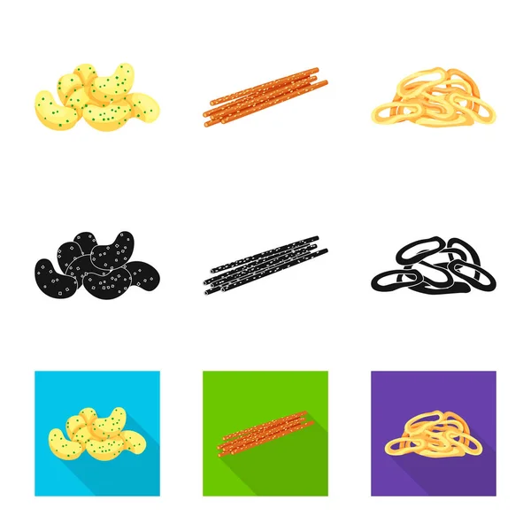 Illustrazione vettoriale dell'Oktoberfest e dell'icona della barra. Set di Oktoberfest e simbolo del brodo di cottura per il web . — Vettoriale Stock
