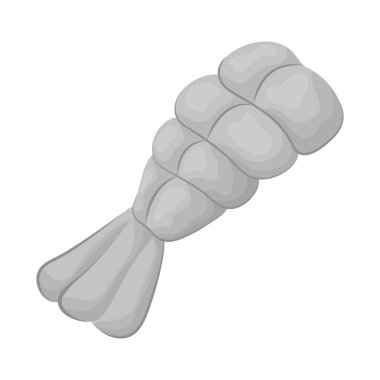 Karides ve ham sembolün vektör tasarımı. Karides ve hisse senedi için lüks vektör simgesi koleksiyonu.