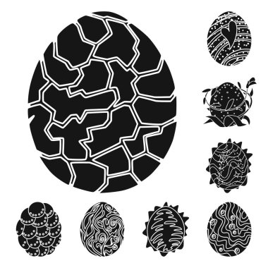 Fantastik ve sevimli işareti izole nesne. Stok için fantastik ve sihirli vektör simgesi seti.