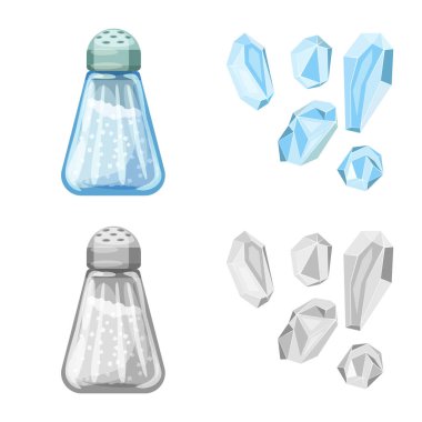 Pişirme ve deniz simge vektör tasarımı. Pişirme ve pişirme hisse senedi için vektör simgesi toplama.