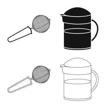 Sağlıklı ve çiçek simge vektör Illustration. Sağlıklı ve degrade hisse senedi simgesi için web topluluğu.