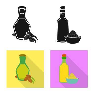 Sağlıklı ve sebze işareti yalıtılmış nesne. Sağlıklı topluluğu ve hisse senedi için tarım vektör simgesi.