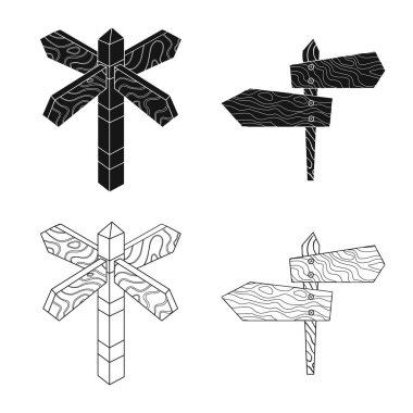 Ham vektör çizim ve orman logosu. Ham topluluğu ve parke hisse senedi simgesi web için.