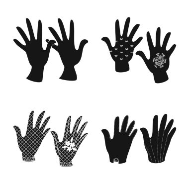 Sıcak ve konfor logo yalıtılmış nesne. Web için sıcak ve stil hisse senedi simgesi kümesi.