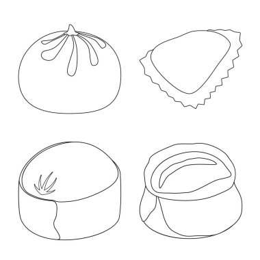 Gıda ve yemek sembol yalıtılmış nesne. Gıda ve web için hisse senedi simgesi yemek koleksiyonu.