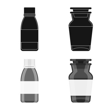 Perakende ve sağlık sembol yalıtılmış nesne. Hisse senedi için perakende ve sağlık vektör simge topluluğu.