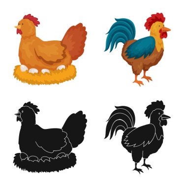 Üreme ve mutfak simge vektör Illustration. Koleksiyon ıslahının ve web için organik hisse senedi simgesi.