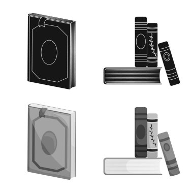 İşareti eğitim ve kapak illüstrasyon vektör. Eğitim ve kitabevi hisse senedi simgesi için web topluluğu.