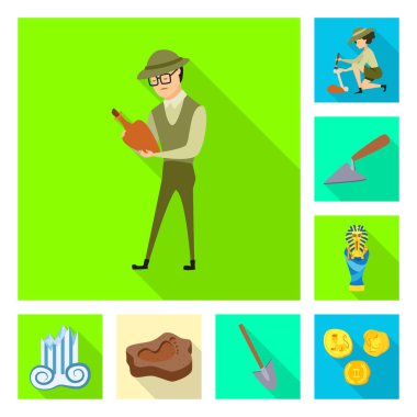 Hikaye ve öğeleri simge vektör tasarımı. Hikaye ve öznitelikleri koleksiyonu stok web simgesi.