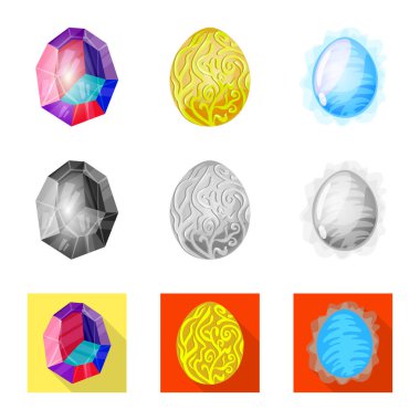 Hayvan ve tarih öncesi logo vektör Illustration. Hayvan ve sevimli hisse senedi simgesi için web topluluğu.