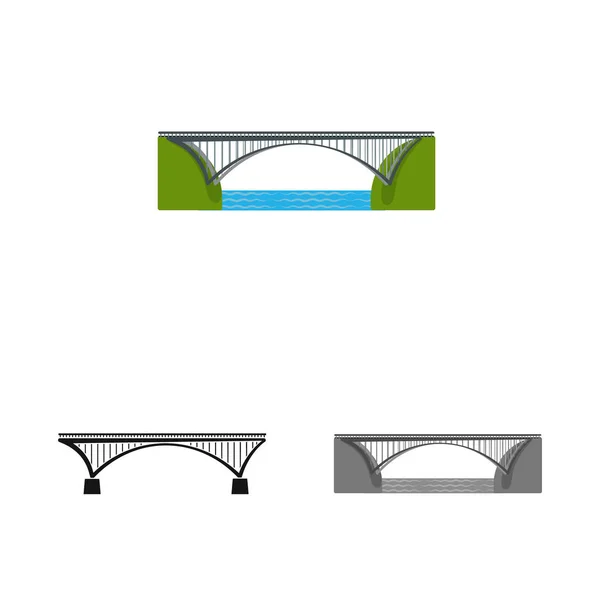 Objeto aislado de conexión y símbolo de diseño. Colección de conexión y símbolo de stock lateral para web . — Archivo Imágenes Vectoriales