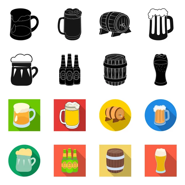 Objeto aislado de mínimo y pinta icono. Conjunto de icono vectorial mínimo y artesanal para stock . — Vector de stock