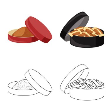 Çöp tasarımını vektör ve sembol durdurmak. Çöp ve alışkanlık hisse senedi vektör çizim seti.