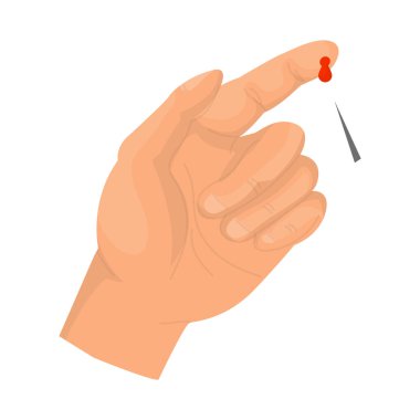 Vektör Illustration analiz ve kan logosu. Web için analiz ve şeker stok sembolü seti.