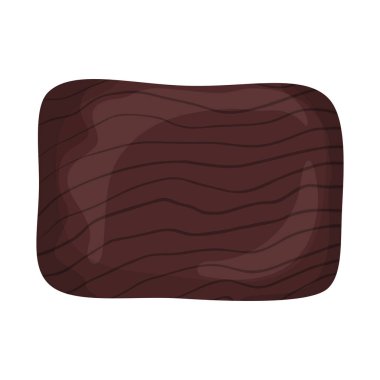 Vektör tasarım Board ve kahverengi logosu. Web için Board ve Plywood stok sembolü seti.