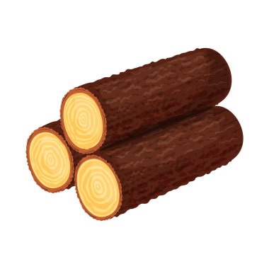 Güverte ve odun logosu vektör Illustration. Güverte ve Ring stok vektör çizim koleksiyonu.