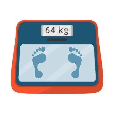 Terazi ve denge işareti izole nesne. Libra ve dijital stok vektör çizim seti.