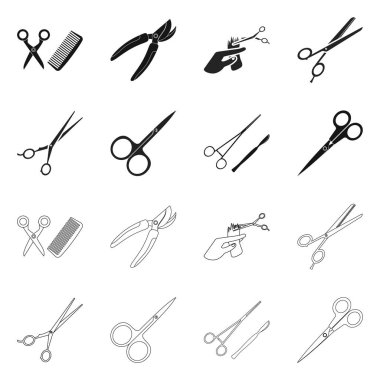 Çalışma platformları ve zanaat simgesi yalıtılmış nesne. Çalışma platformları ve hisse senedi için açık vektör ikon koleksiyonu.