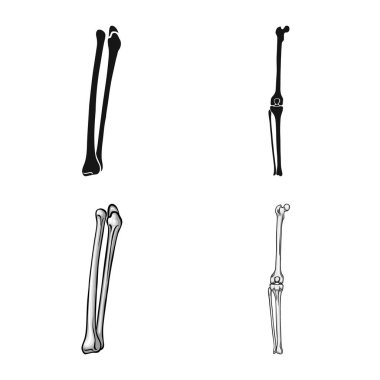 Tıp ve klinik logo vektör Illustration. İlaç ve tıbbi hisse senedi simgesi için web topluluğu.