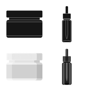 Perakende ve sağlık logo yalıtılmış nesne. Perakende ve sağlık hisse senedi simgesi için web topluluğu.