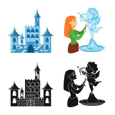 Doku ve donmuş logo vektör tasarımı. Doku ve web için şeffaf hisse senedi simgesi.