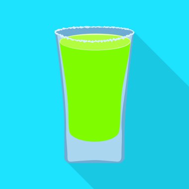 Cam ve su logosu vektör tasarımı. Stok için cam ve net vektör simgesi koleksiyonu.