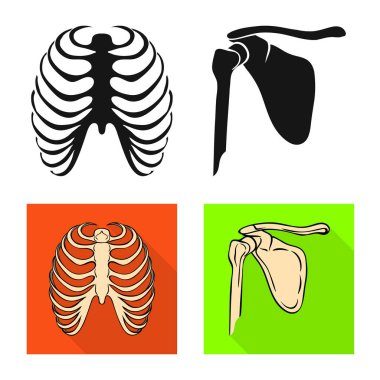Tıp ve klinik simge vektör Illustration. Tıp ve hisse senedi için tıbbi vektör simge kümesi.