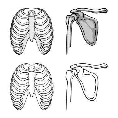 Tıp ve klinik işareti vektör tasarımı. Tıp ve hisse senedi için tıbbi vektör simge kümesi.