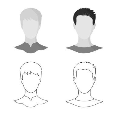 Profesyonel ve fotoğraf simge vektör tasarımı. Profil stok vektör çizim ve profesyonel kümesi.