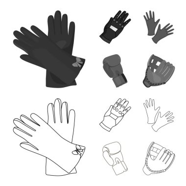 Vektör çizim örme ve kaleci logosu. Örme ve vektör simgesini hissenin el topluluğu.