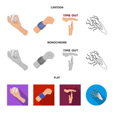 Vektör tasarımı, animasyon ve simge başparmak. Animasyon ve hisse senedi vektör çizim jest topluluğu.