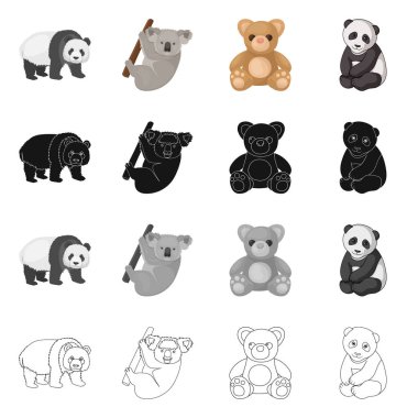 Uyku ve kahverengi simge vektör tasarımı. Uyku ve hayvan hisse senedi vektör çizim.