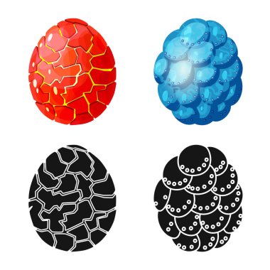 Hayvan ve tarih öncesi logo vektör tasarımı. Hayvan ve sevimli hisse senedi simgesi için web topluluğu.