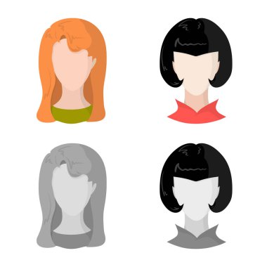 Profesyonel ve fotoğraf simge yalıtılmış nesne. Profil stok vektör çizim ve profesyonel kümesi.