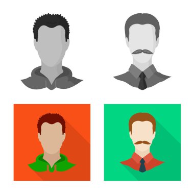 Professional vektör tasarımı ve fotoğraf oturum açın. Profesyonel topluluğu ve hisse senedi için profil vektör simgesi.