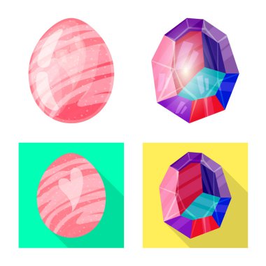 Hayvan ve tarih öncesi simge vektör tasarımı. Hayvan ve sevimli hazır vektör çizim seti.